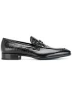 Roberto Cavalli Reptile Effect Loafers - Unavailable