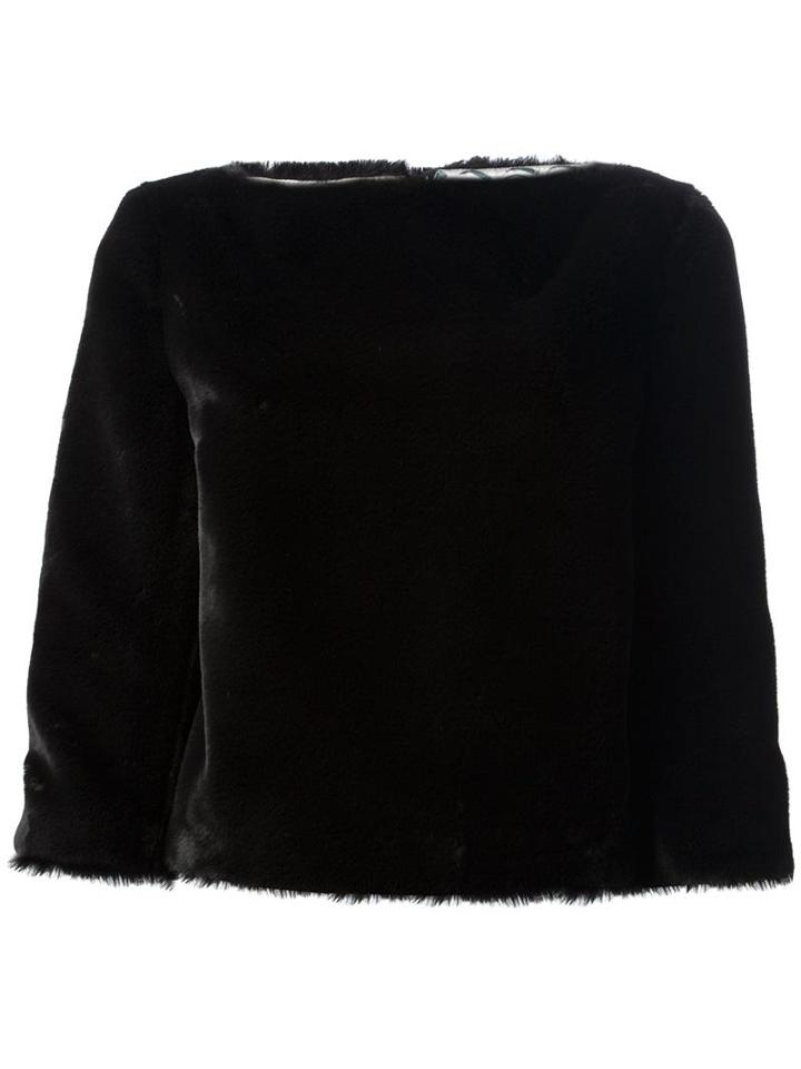Ainea Faux Fur Top