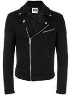 Les Hommes Urban Zipped Jacket, Men's, Size: 52, Black, Cotton/polyamide/viscose