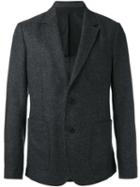 Ami Paris Half-lined Two Button Jacket - Grey