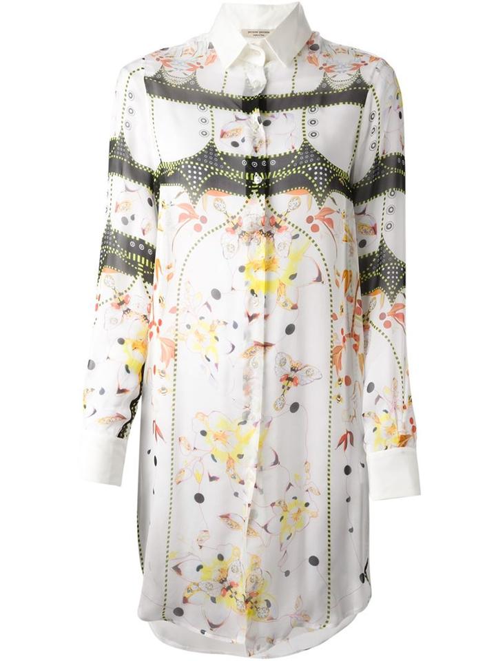 Piccione. Piccione Long Bee Print Shirt