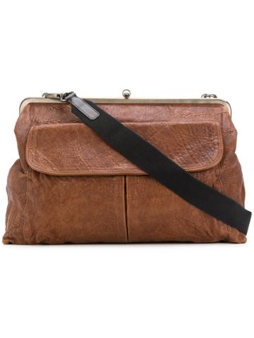 Marni Vintage Snap Fastening Bag - Brown