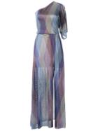 Cecilia Prado - Knit Maxi Dress - Women - Acrylic/lurex/viscose - P, Pink/purple, Acrylic/lurex/viscose