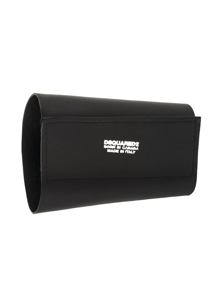 Dsquared2 Logo Stamp Cuff - Black