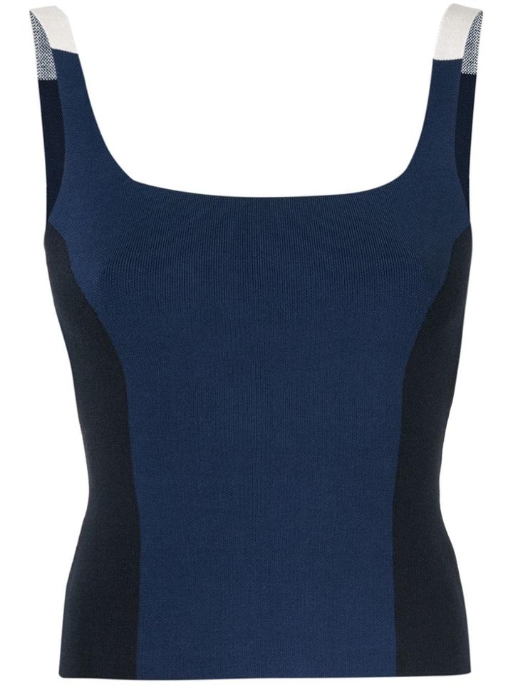 Nagnata Colour Block Tank Top - Blue