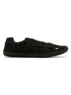 Osklen Panelled Leather Sneakers - Black