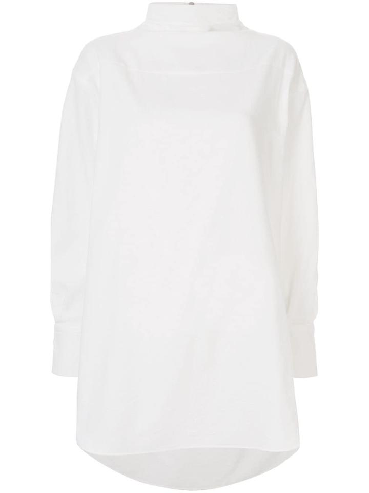 Tomorrowland Oversized Backwards Shirt - White