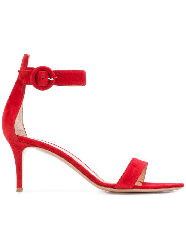 Gianvito Rossi Portofino 85 Sandals - Red
