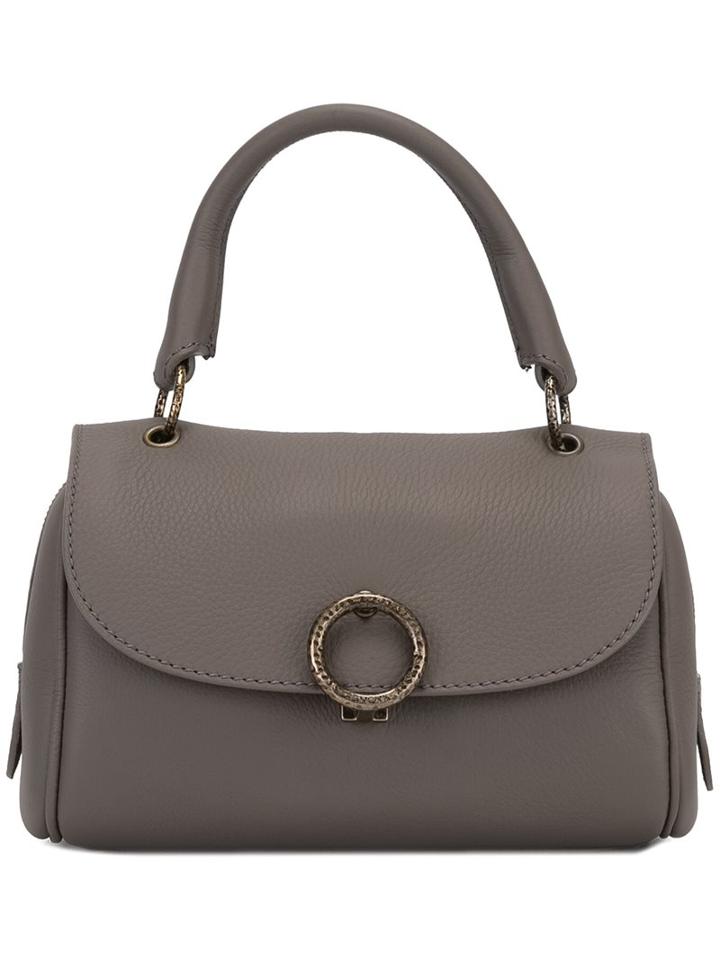 Agnona Mini 'gloria' Tote, Women's, Grey