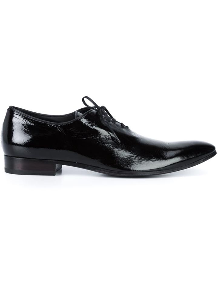 Haider Ackermann Almond Toe Oxford Shoes - Black