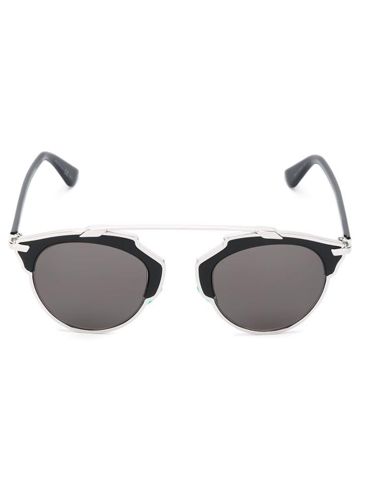 Dior Eyewear So Real Sunglasses, Adult Unisex, Black, Acetate/metal Other