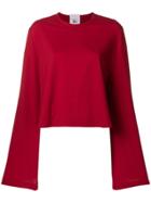 Lost & Found Rooms Wide Sleeve T-shirt - Red
