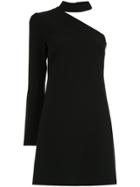 Nk One Shoulder Straight Dress - Black