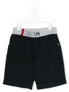 Lapin House - Contrast Waistband Shorts - Kids - Cotton/spandex/elastane - 6 Yrs, Boy's, Blue