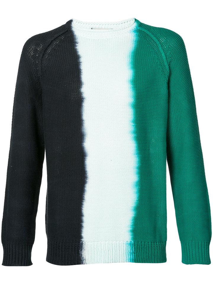 Tomorrowland - Tie-dye Sweatshirt - Men - Cotton - L, Blue, Cotton