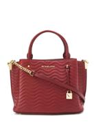 Michael Michael Kors Arielle Quilted Tote - Red