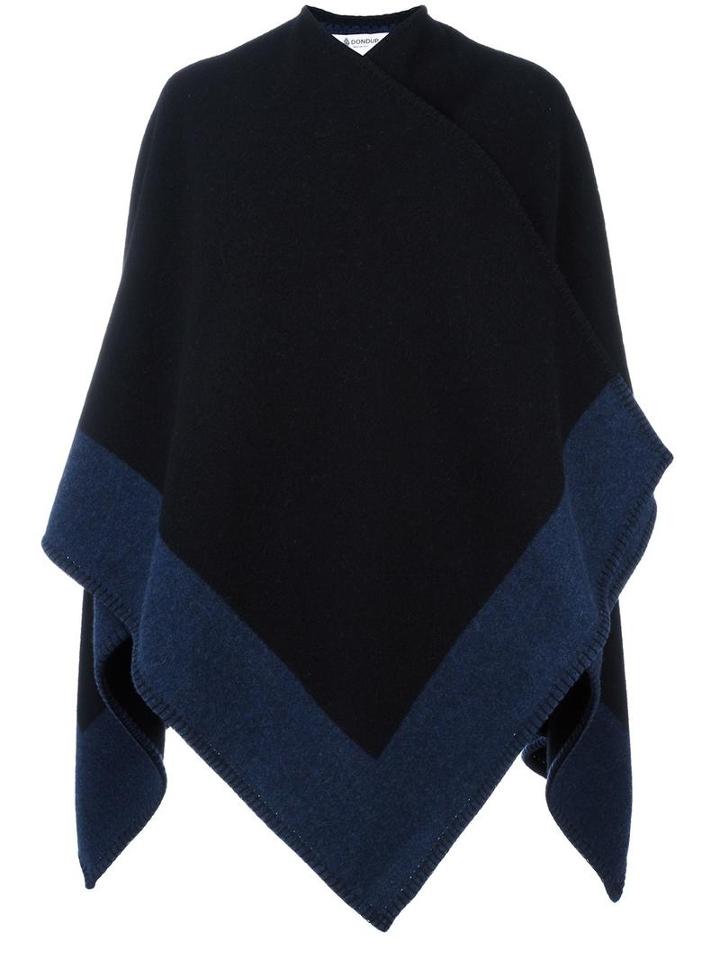 Dondup 'harsha' Poncho, Women's, Black, Wool