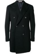 Corneliani Classic Buttoned Coat - Blue