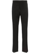 Saint Laurent Tailored Tuxedo Trousers - Black