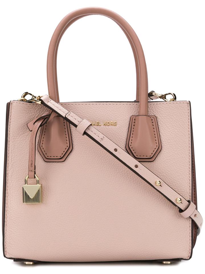 Michael Michael Kors Mercer Messenger Bag - Pink & Purple