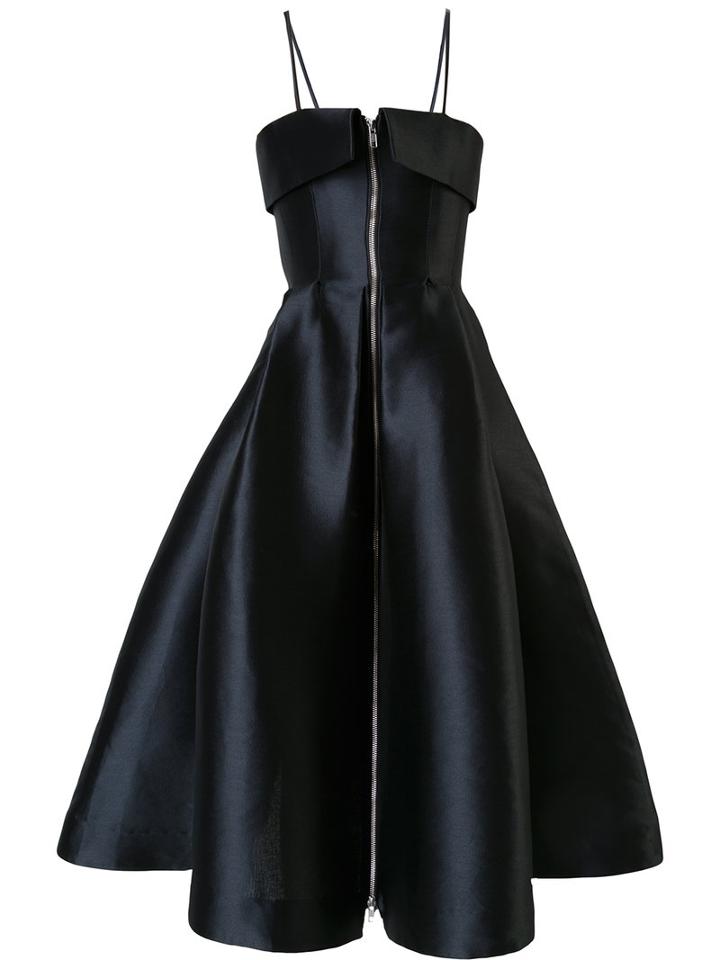 Alex Perry Mckenna Dress, Women's, Size: 6, Black, Silk/polyester