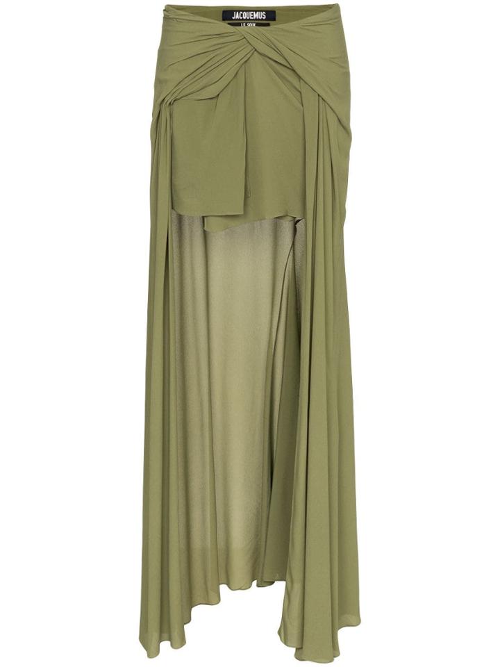 Jacquemus La Jupe Sahil Maxi Skirt - Green