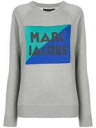 Marc Jacobs Spliced Logo Sweatshirt - Grey