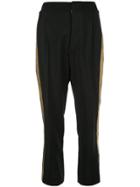 Maison Margiela Side Stripe Tailored Trousers - Black