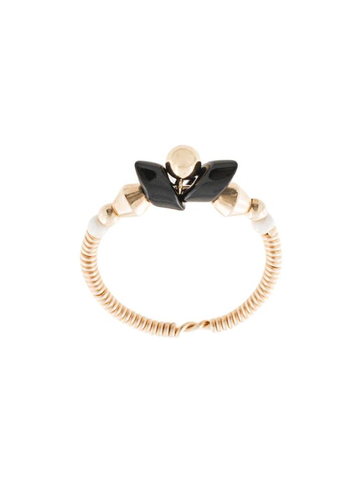 Petite Grand Bohemia Ring - Black
