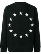 Études Embroidered Stars Sweatshirt - Black