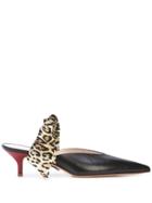 Gia Couture Bandana Girla Mules - Black