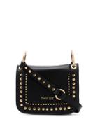 Twin-set Studded Shoulder Bag - Black