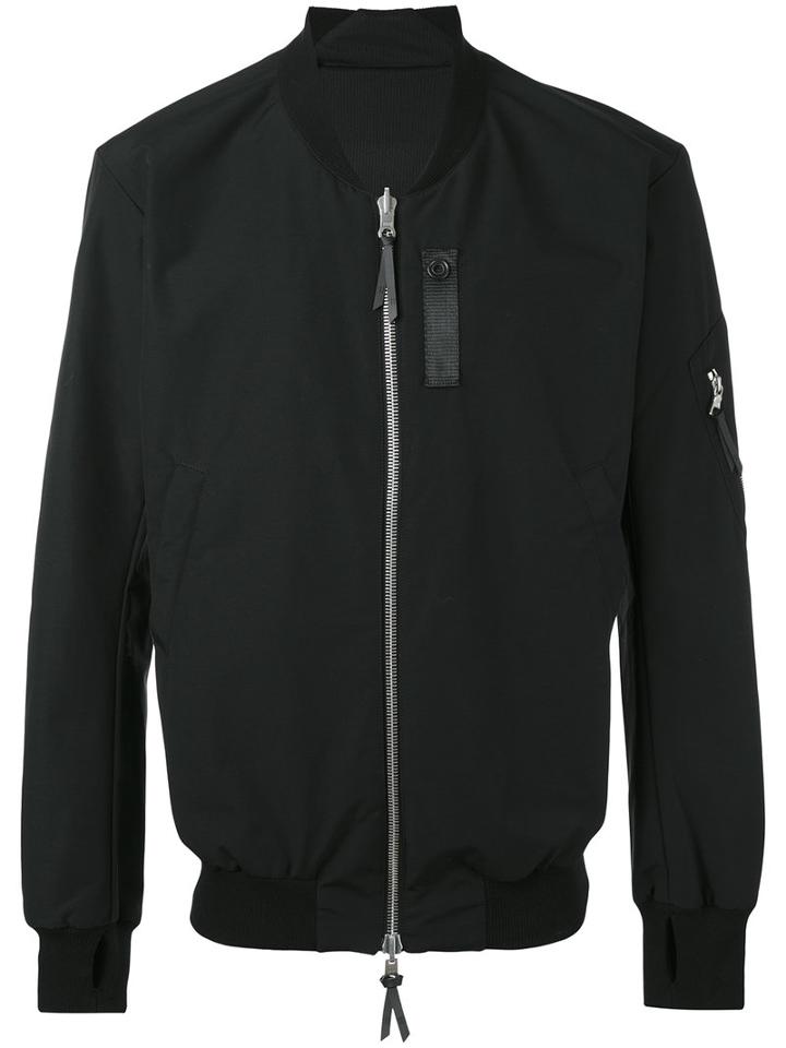 11 By Boris Bidjan Saberi - Bomber Jacket - Men - Cotton/nylon/polyester - L, Black, Cotton/nylon/polyester