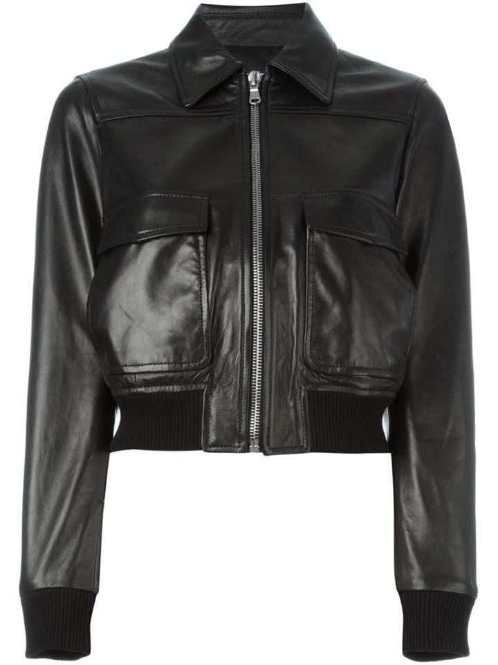 Red Valentino Cropped Bomber Jacket