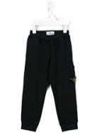 Stone Island Kids Classic Tracksuit Bottoms, Toddler Boy's, Size: 2 Yrs, Blue