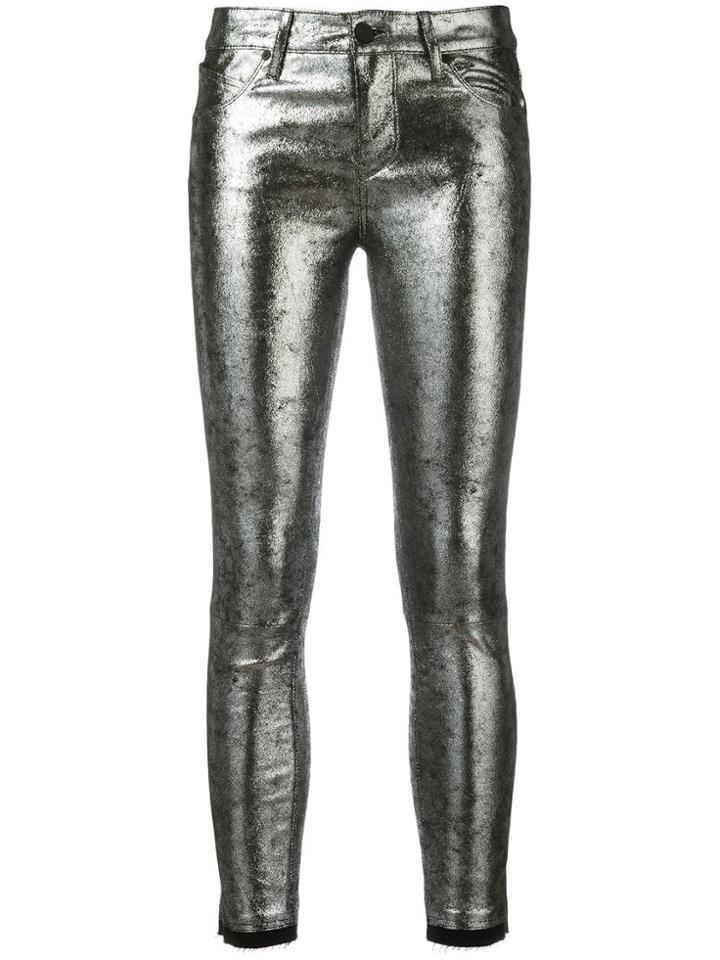 Rta Metallic Skinny Jeans