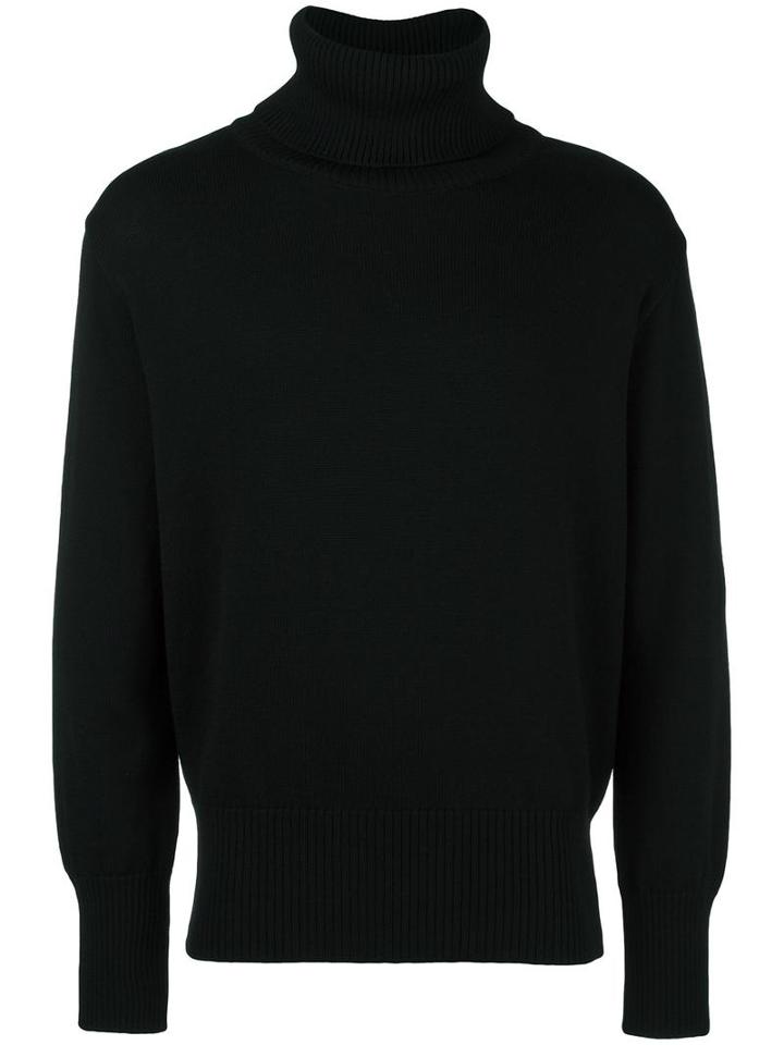 Société Anonyme 'charles' Turtleneck Pullover, Men's, Size: Medium, Black, Wool