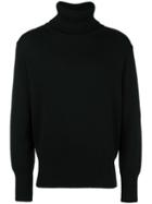 Société Anonyme 'charles' Turtleneck Pullover, Men's, Size: Medium, Black, Wool