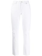 7 For All Mankind Asher Distressed Jeans - White
