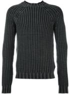 Tod's Cable Knit Jumper, Men's, Size: Xl, Grey, Merino