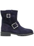 Jimmy Choo Youth Biker Boots - Blue