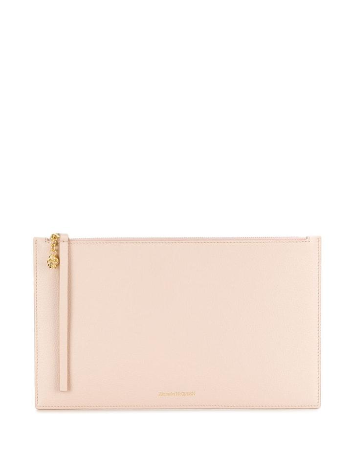 Alexander Mcqueen Small Zipped Pouch - Neutrals