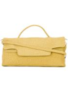 Zanellato Textured Shoulder Bag, Women's, Yellow/orange, Leather