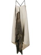 Uma Wang Asymmetric Dress - Nude & Neutrals