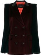 Barbara Bui Panelled Double Breasted Blazer - Multicolour