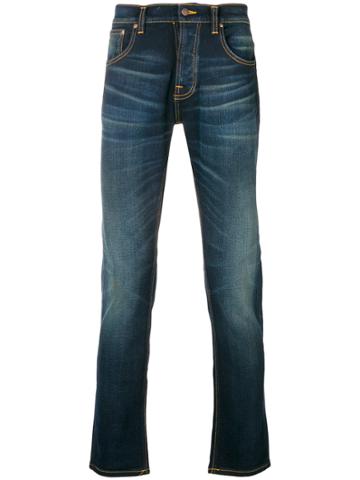 Nudie Jeans Co Grim Tim Jeans - Blue