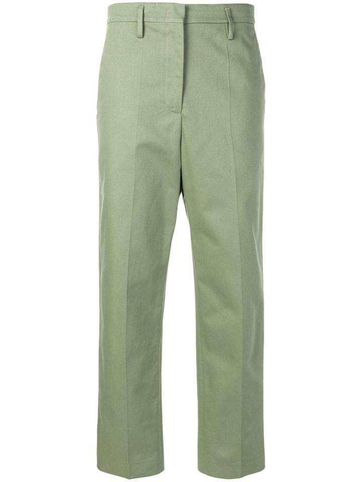 Golden Goose Deluxe Brand Straight-leg Tailored Trousers - Green