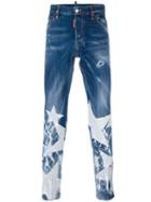 Dsquared2 Cool Guy Big Star Jeans, Men's, Size: 50, Blue, Polyester/cotton/spandex/elastane