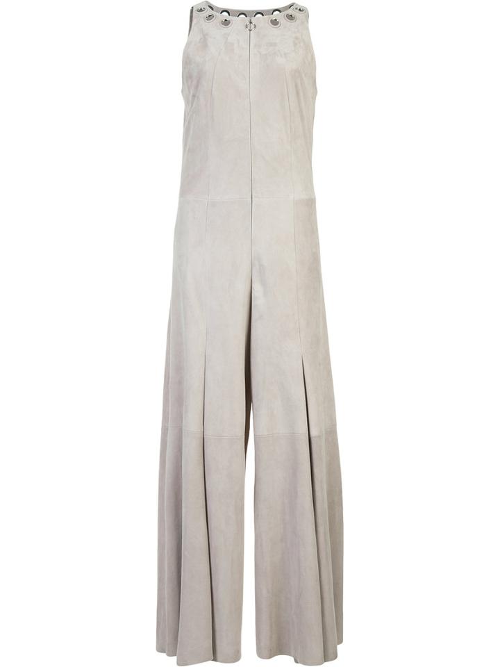Drome Wide Leg Jumpsuit, Women's, Size: Small, Nude/neutrals, Suede