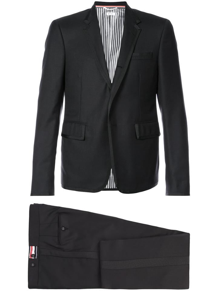 Thom Browne High Armhole Tuxedo And Low Rise Skinny Trouser With